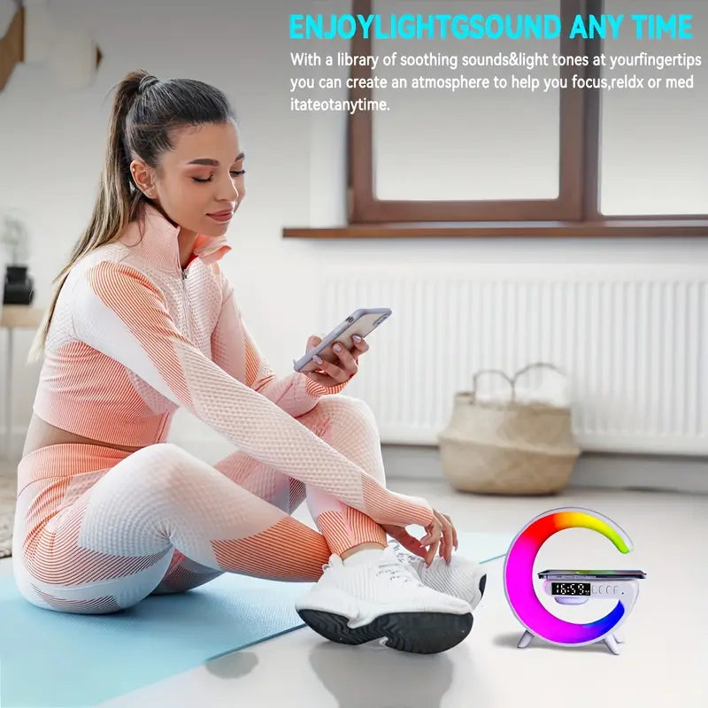 All-in-One RGB Speaker with Multiple Lights (Desk Lamp)!