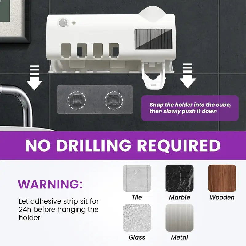 SafeBrush: All-in-One Toothbrush Sterilizer