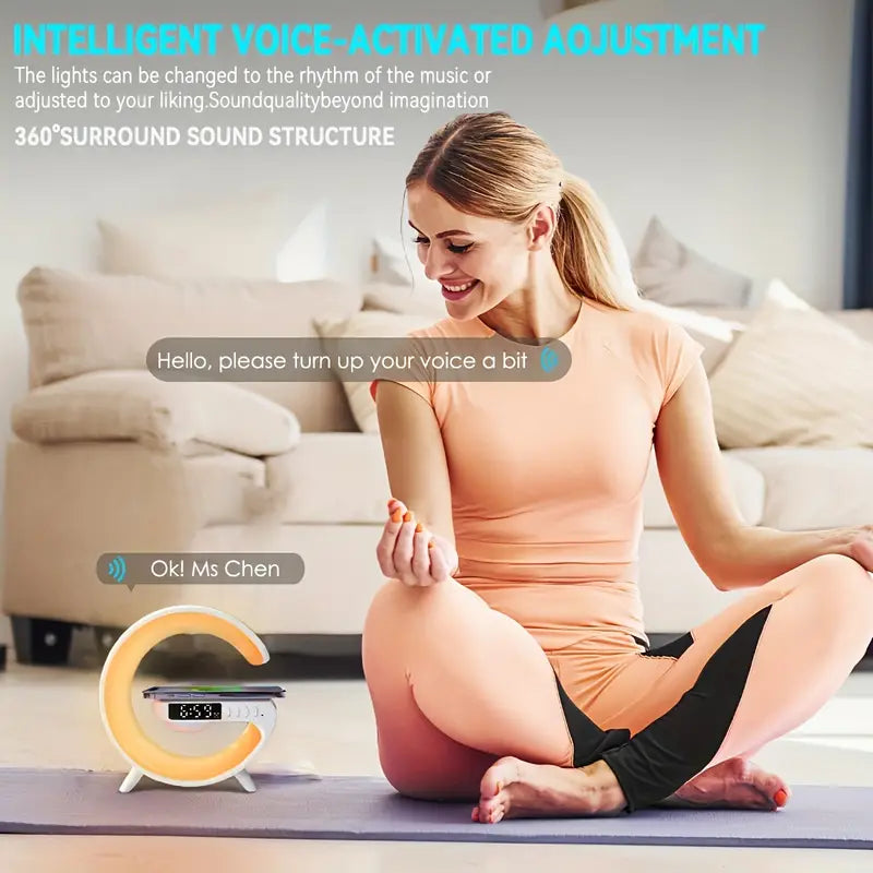 All-in-One RGB Speaker with Multiple Lights (Desk Lamp)!