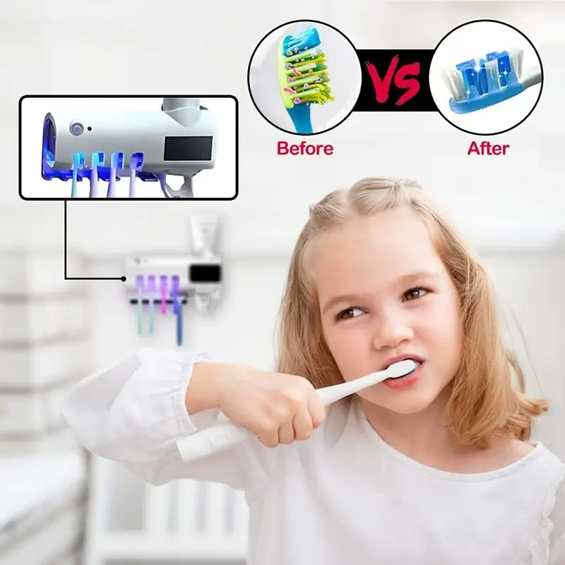 SafeBrush: All-in-One Toothbrush Sterilizer