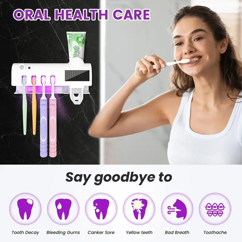 SafeBrush: All-in-One Toothbrush Sterilizer